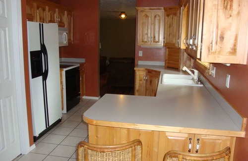 West Yellowstone House | Monthly rental! Deluxe 3 Bedroom 2 bath home with full kitchen; Washer & Dryer; sleeps up to 6