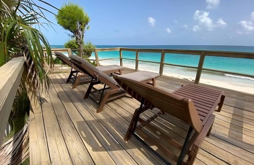 North Palmetto Point House | Monticello, Desert Rose beachfront cottage,Tiki Hut & Generator,10% Off 7+nights