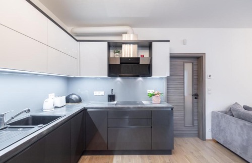 Prague 3 Apartment | MOON apt,2min TRAM station,PARKING