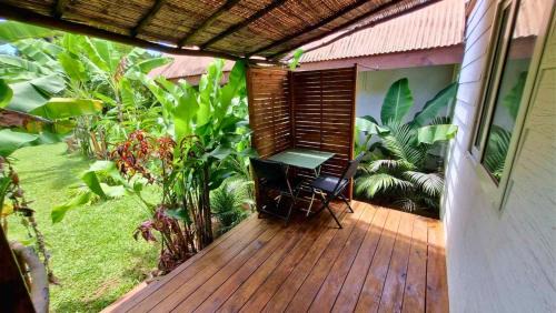 Hauru Apartment | MOOREA - Studio Natura