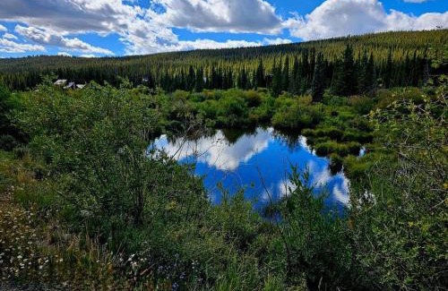 Valley of the Sun House | Moose Mtn Lodge/Luxury Cabin/Hot Tub/Fireplace