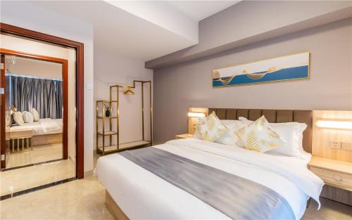 Chancheng Apartment | Morandi International Apartment Lv Dao Lake Metro Station