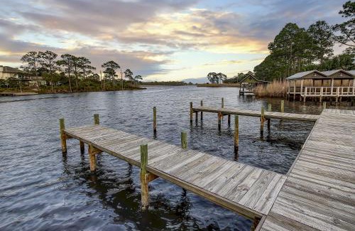 Grayton Beach House | 'More Grayter' LAKE Views Walk To Beach Gorgeous 5 BR Grayton Beach home Neighborhood pool home