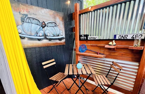 Sparta Cabin | Mosaic Cabin On the River, Downtown SPARTA TN!