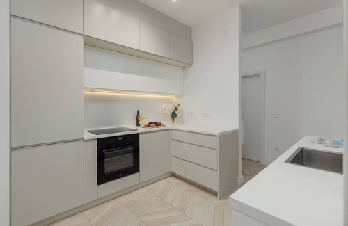Risan Condo | Mosaic Penthouse Condo with Sea View