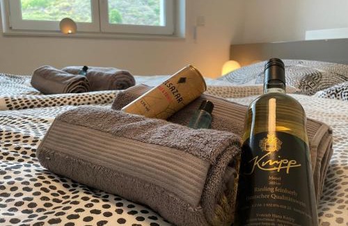 Cochem Apartment | Moselpromenade Villa Moselufer, Panorama & Burg Cochem Blick, Netflix, Balkon