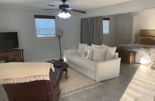 Rosenberg House | Mother in law suite on our pecan orchard