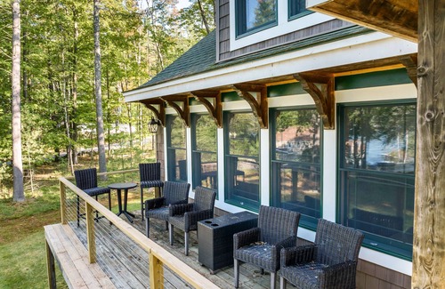 Moultonborough House | Moultonborough home with guest apartment sleeps 14 near Long Island Beach