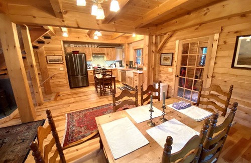 Wilmington House | Mount Snow Post and Beam House