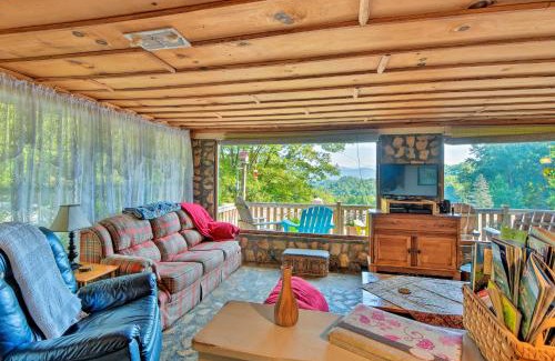 Fontana Dam House | Mountain Cottage with Views Near Tail of the Dragon!