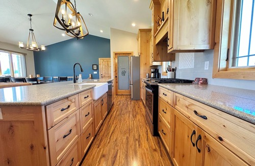 Driggs House | Mountain Family Retreat w/Teton Views + Hot Tub