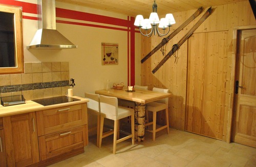 Saint-Leger-les-Melezes Apartment | mountain chalet. 3 * apartment of 35m² with terrace