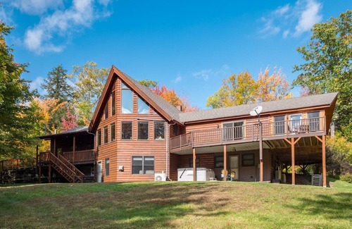 Sunday River Area House | Mountain Hideaway - Outdoor pool, hot tub, 5 minutes to Sunday River!