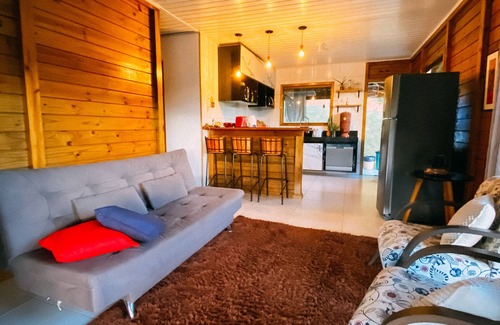 Santa Teresa Cottage | Mountain house with waterfall view in the Caravaggio Circuit! Sta Teresa-ES.