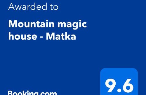 Dolna Matka Villa | Mountain magic house - Matka