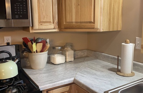 Rock Cave Cabin | Mountain Meadow Cabin with hot tub, beautiful view, WiFi!, secluded and peaceful