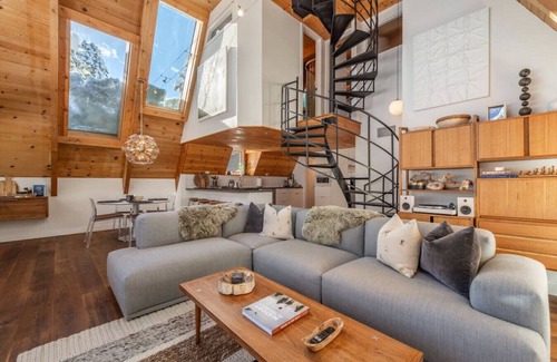 Tahoe City Cabin | Mountain Modern The Tahoe A-Frame w/Private Pier!