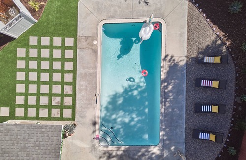 Hemet House | Mountain Oasis Home with Pool- Pet friendly