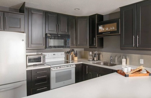 Big White Ski Resort Condo | Mountain Penthouse with elevator ski in/out pet friendly