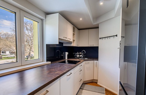 Praprotna Polica Apartment | Mountain View Apartment with Sauna