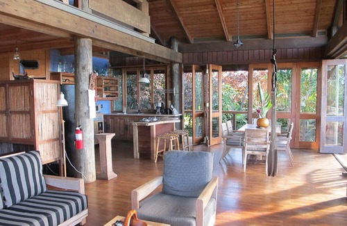 Pauwela House | Mountain to Ocean Views Pole House @ Maui Adventure Villa