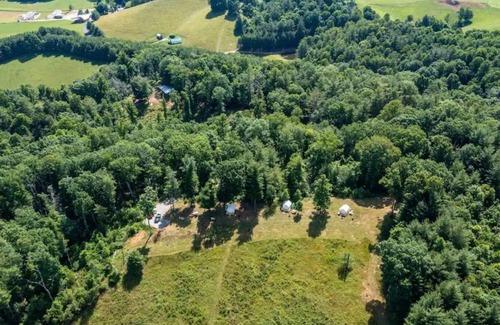 Leicester RV Rental | Mountain Top Tent at Smith Farms - Site 1