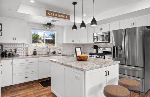 Desert Hot Springs House | Mountain View Oasis - Private Pool, Game Room & Fire Pit Overlooking Coachella Valley