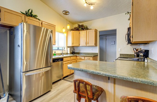 Prescott House | Mountain-View Deck: Pet-Friendly Home in Prescott
