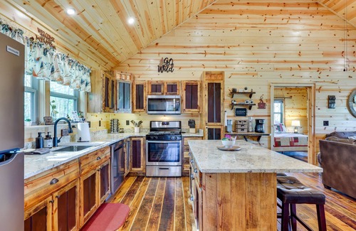 Murphy Cabin | Mountain View & Fire Pit: Updated Murphy Cabin!