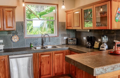 Quepos House | Mountain-view home with private infinity pool & outdoor shower - dog-friendly