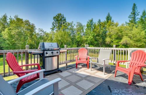 Strong House | Mountain-View Maine Cabin Ski, Hike and Bike!