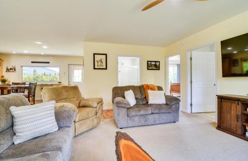 Strong House | Mountain-View Maine Cabin Ski, Hike and Bike!
