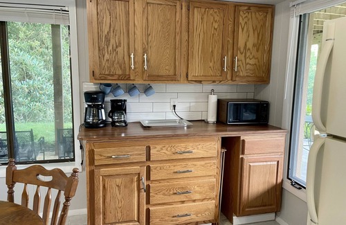 Burnsville House | Mountain Views and Sounds of the River on the golf course