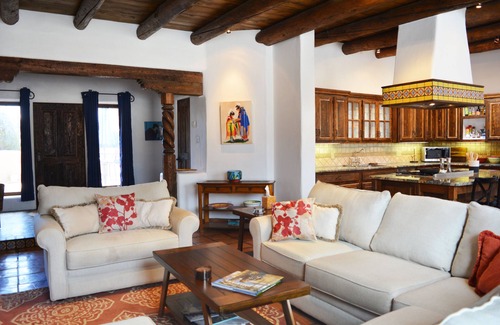 Arroyo Seco House | Mountain Views Hot Tub Access to Tennis Court and Indoor Pool