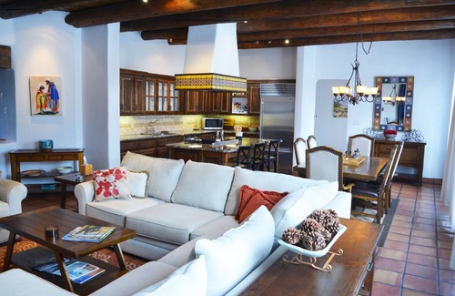 Arroyo Seco House | Mountain Views Hot Tub Access to Tennis Court and Indoor Pool