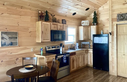 Bryson City Cabin | Mountain Views, Hot Tub & More — The Blue Moose Cabin Just Minutes from Town!