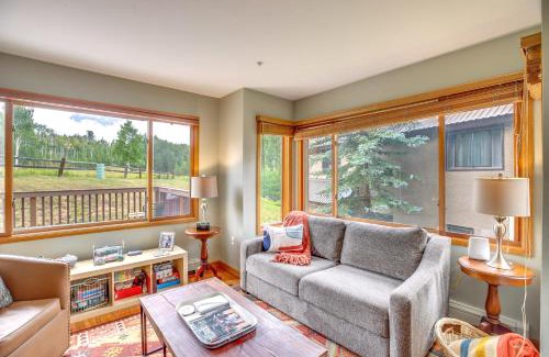 Mountain Village House | Mountain Village Home Steps to Ski Lift and Shuttle!