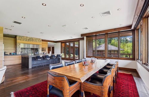 Stowe House | Mountain Zen: spacious 3 br, deck, views, private swimming pond w/dock, tennis courts!