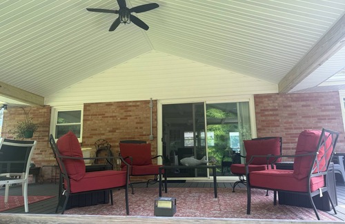 Elizabethton House | Mountains surround Doe River 400 ft Frontage, wildlife out the back door.