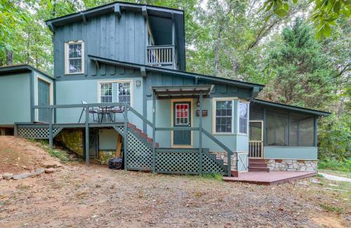 Ellijay House | Mountaintop Ellijay Cabin with Private Hot Tub