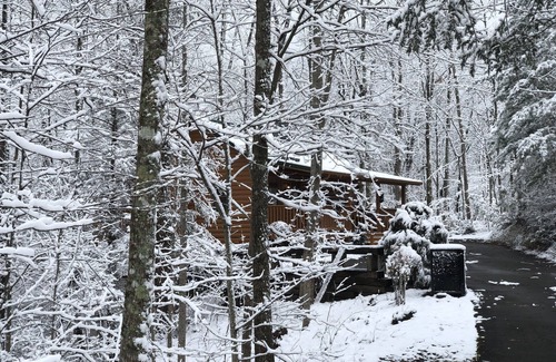 Gatlinburg - Pigeon Forge Cabin | MountainView Cutest Bear Cabin in Gatlinburg Cozy Close to Town Hot Tub Romantic