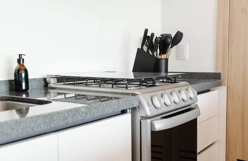 Reforma Apartment | Mr. W | Mexican Contemporary | Balcony | Gym