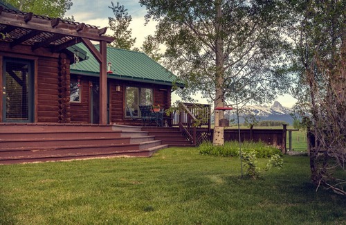 Tetonia Cabin | Mt Ranch with Private Hot Tub