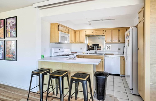 Araby Condo | Mtn-View Balcony + Pool Access: Palm Springs Gem
