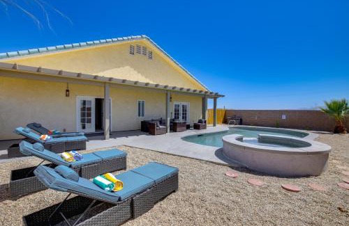 Desert Hot Springs House | Mtn-View Oasis with 2 Patios in Desert Hot Springs!