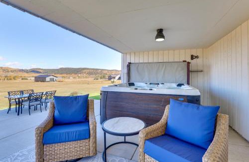 Piedmont House | Mtn Views, Hot Tub and Fire Pit Black Hills Retreat