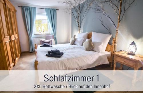 Lennestadt Apartment | Muehls-Sauerland familienfreundlich Perfekt für deine Urlaubsrunde nähe Elspe Festival Hunde willkommen mit Kamin und Garten