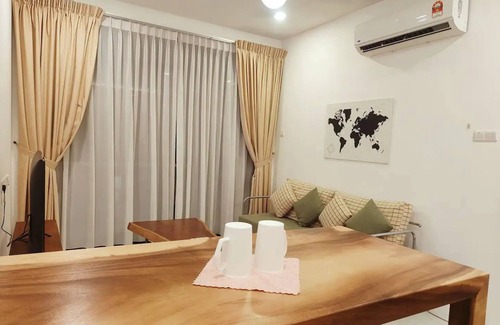 Kuching Apartment | Muji homestay Galacity 2BR 3Beds Entire Apartment