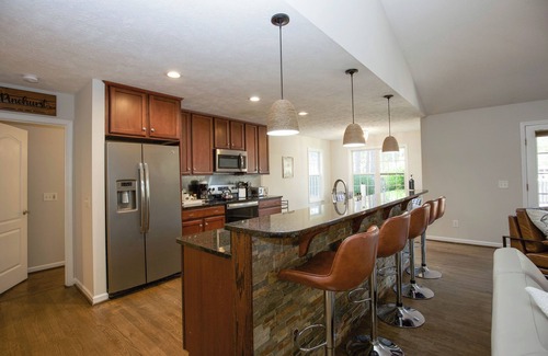 Pinehurst House | Mulligan Manor - Pinehurst Home With Movie Room, Pool Table, Deck, and More!