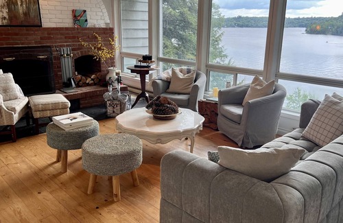 Lake of Bays Cottage | Muskoka Waterfront Cottage with Stunning Views on 8 Private Acres